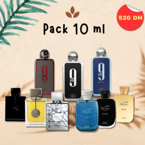 Pack Premium – 10 ml (9 parfums)
