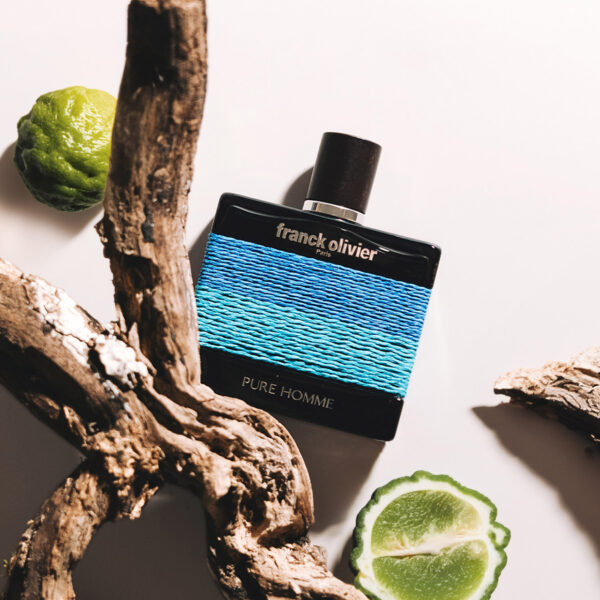 Pure Homme Franck Olivier fragrance masculine fraîche et boisée