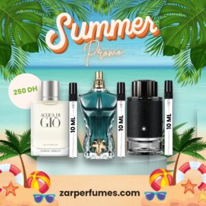 Men's Icons Collection – Pack 3 x 10 ml Pack parfum homme 3 x 10 ml Le Beau EDT Acqua di Giò EDT Montblanc Explorer