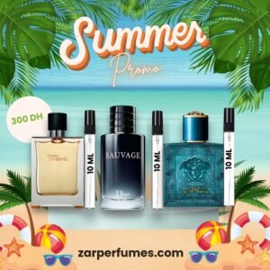 Power Icons Collection – Pack 3 x 10 ml Pack parfum homme 3 x 10 ml Versace Eros EDP Sauvage Dior EDT Terre d’Hermès EDT