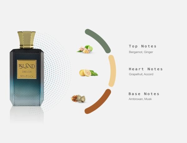 Island Dreams by Khadlaj – Extrait de Parfum Island Dreams – Khadlaj