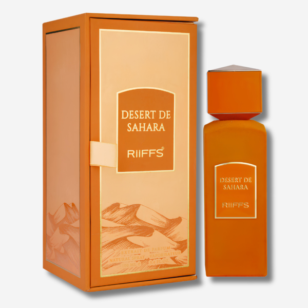 Desert de Sahara by Riiffs – Eau de Parfum parfum Desert de Sahara Riiffs EDP oriental flacon sable doré coffret beige