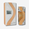 parfum Safa Nusuk prix Maroc flacon transparent et vague pêche avec coffret 100 ml