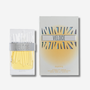 Parfum Veloce Riiffs Prix Maroc parfum Veloce Riiffs prix Maroc flacon cristal doré et coffret blanc 100 ml